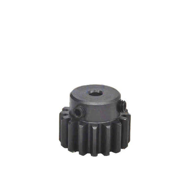 1.5Mod 20T Hardened Steel Pinion Gear Motor Spur Gear with Step Bore 8mm Outer Dia 33mm Teeth Height 12mm (Bore 8mm)