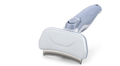 Formit Craft Premium Pet Deshedding Tool –Small Professional Self-Cleaning Undercoat Brush for Dogs & Cats – Advanced