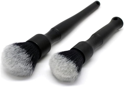 Ultra-Soft Detailing Brush Set, Comfortable Grip and Scratch-Free Cleaning for Exterior, Interior Panels, Emblems