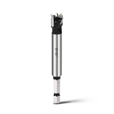 WOBLLMX 9/16" Forstner Drill Bit with 1/4" Quick Change Hex Shank