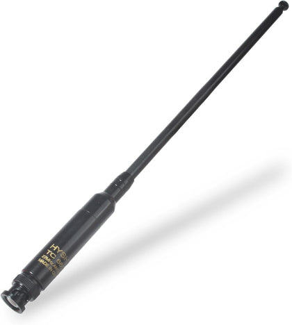 27MHz CB Radio Antenna, BNC-Male Telescopic Handheld 11.1 to 42.5 Inch High Gain 2.0dBi Antenna for Cobra HH50WXST
