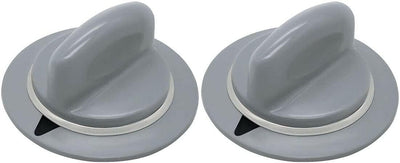 WE1M964 Dryer Timer Knob Assembly Compatible for Dryers GTDL310EM0WS, GTDL310EM1WS, GTDL310EM2WS, GTDP300EM0WS, GTDP300EM1WS - (2 Pack)
