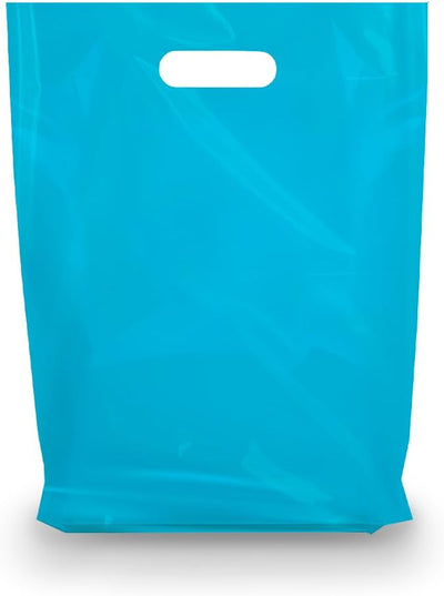 Merchandise Bags, Die Cut Handles, Strong, Durable, and Tear Resistant Bags Perfect for Retail, Boutiques, or Any