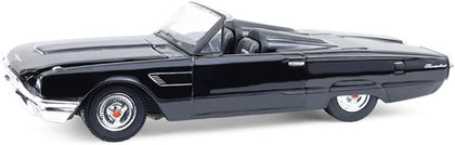 1965 Thunderbird with Tonneau Cover Black Black Bandit Series 30 1/64 Diecast Model Car by Greenlight 28170E