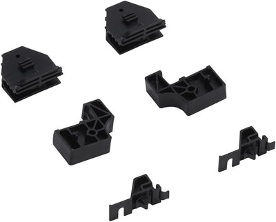 Whirlpool W10763667 OEM Range Rear Drawer Glide Kit Replacement Part