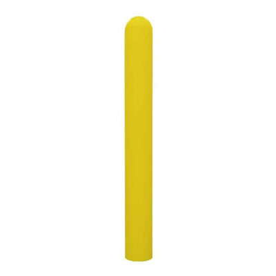 1/4" Yellow Safety Bollard Cover 6" x 60". Installation Tape Included with Dome Top Bollard Post Sleeve