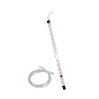Regular 5/16" Auto Siphon 24" Length with 8 feet of Tubing, clear, 1 piece