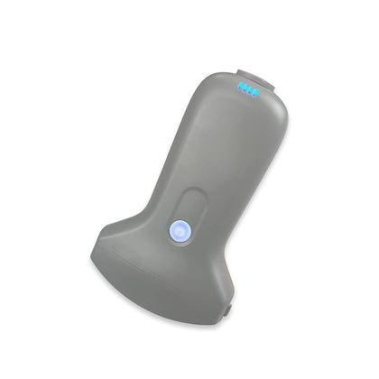 Wireless Convex Abdominal Ultrasound Probe - Handheld Portable Scanner & Medical Training Device for Clinical