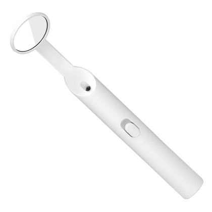 Dental Mirror for Teeth with Light Anti Fog Dentist Mouth Mirror, Reusable Plastics Dentist Mirror with Replaceable