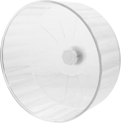 Silent Hamster Running Wheel Large 12-Inch Exercise Wheel for Hamsters Chinchillas Gerbils Sturdy Crystal Design Dual