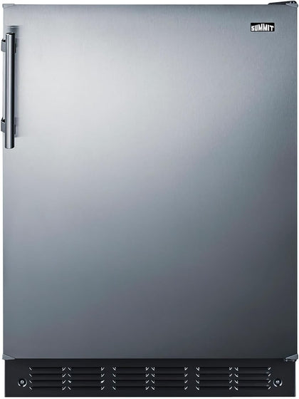 Summit 24-Inch ADA Undercounter refrigerator, Stainless Steel - FF6BK2SSADA