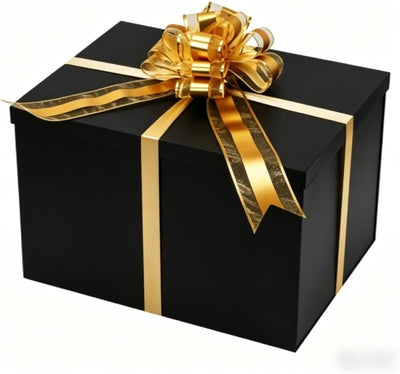 Black Extra Large Gift Box 1Pcs 17x13x11 inch,luxury Gift Box with Lid for Birthday Christmas Valentine's Day