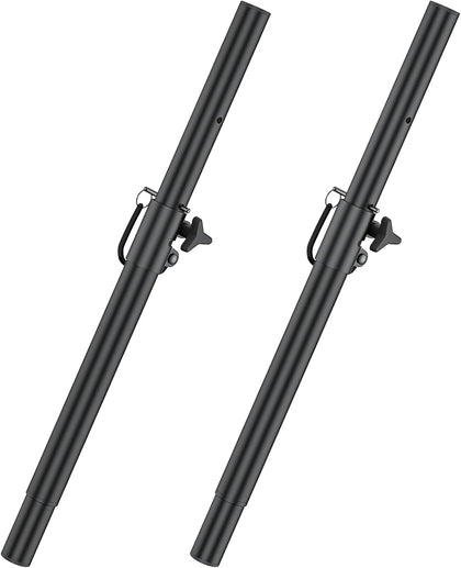 Heavy-Duty Speaker Pole for Subwoofer with Height Adjustable Subwoofer Pole Mounts Fits M20 Threaded Mount and 35mm