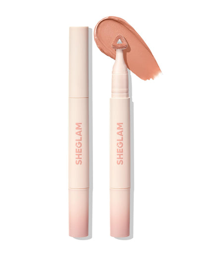 Marshmallow Puff Lip Blur Pen Matte Lipstick for Long-lasting Hydrating Lip Makeup-004 Dream Date