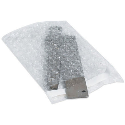BOBSC0608 Polyethylene Self-Seal Bubble Pouch, 8-1/2" Length x 6" Width, Clear (Case of 250)