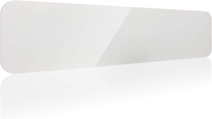 White Metal Sign Blank (Aluminum) | 6 x 24 Inch .040 Aluminum | Double sided with 3/4 Inch Rounded Corners (18)