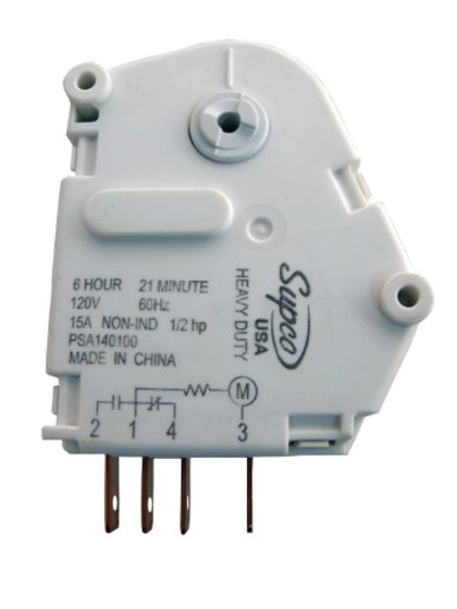 Edgewater Parts 63789 Defrost Timer Compatible with Perlick