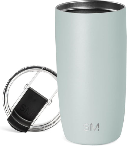 Travel Coffee Mug with Lid | 16oz | Green | Voyager Coffee Cup, Coffee Tumbler for Hot & Iced Drinks | Insulated