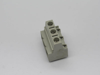 Wire-To-Board Terminal Block, 3 Positions, 16 AWG, 4 AWG, 25 mm², Screw