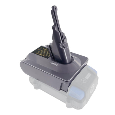 ZFGANTWC KBT24V6 KBT24V7V8 Battery Adapter Converter Connector,Compatible for Kobalt,24V Lithium Battery,Compatible for Dyson,V6 V7 V8 Series Vacuum Cleaners(KBT24V7V8)