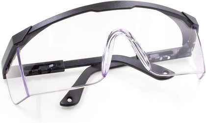 Safety Glasses For Men and Women, Anti Fog Work Glasses for Adjustable Frames and Side Protection