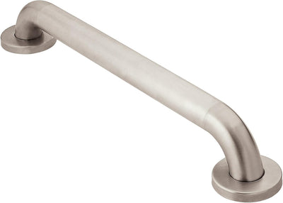 Home Care Bathroom Safety 36 Inch Stainless Steel Handicap Grab Bar for Bathtub and Shower, Peened Texture for Grip
