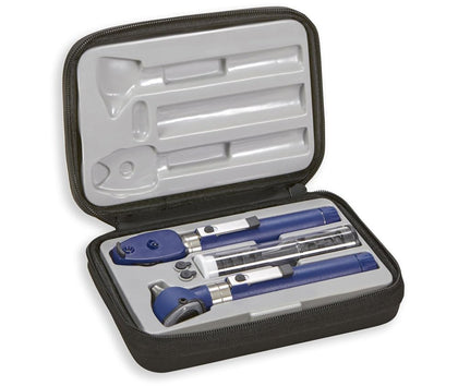 Diagnostix 5110 Professional Pocket Otoscope/Ophthamoscope Set, 2.5V | Full-featured set with two heads and two