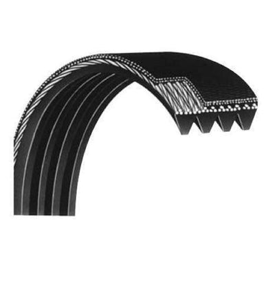 Hydra Fitness Exchange Flexonic Motor Drive Belt Poly Rib High Strength Black Rubber Good Tension V-Belts Micro V Treadmill Motor Belt OEM Equipment Replacement Part 260687, 255589 Works with Image