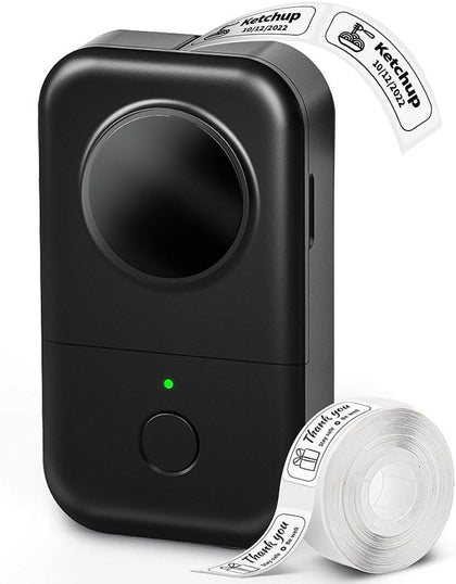 D30 Portable Thermal Label Printer, D30 Bluetooth Mini Label Makers | Inkless Wireless Portable Label Printer, Rich