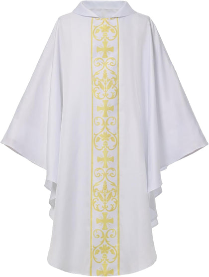 Catholic Priest Chasuble Church Ceremonial Mass Vestment Robe