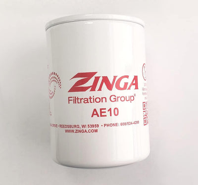 ZA AE-10-4PK - Zinga Spin on Filter 10 Micron 1'' - 12 Threads - (4 Pack)