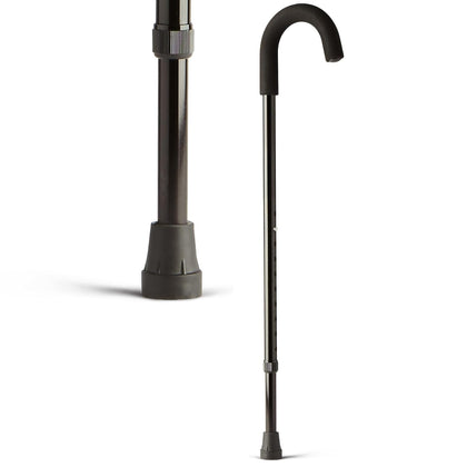 Aluminum Cane Walking Aid is Portable & Lightweight, Helps Seniors & Adults with Balance, Knee Injuries, Leg Surgery