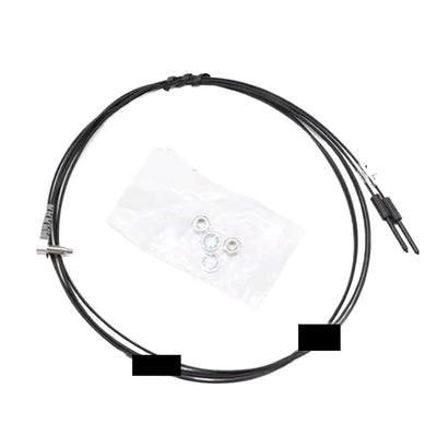 Reflective M4 Fiber Optic Sensor Probe L Shaped Right Angle Optical Fiber Cable PRD-410-T01