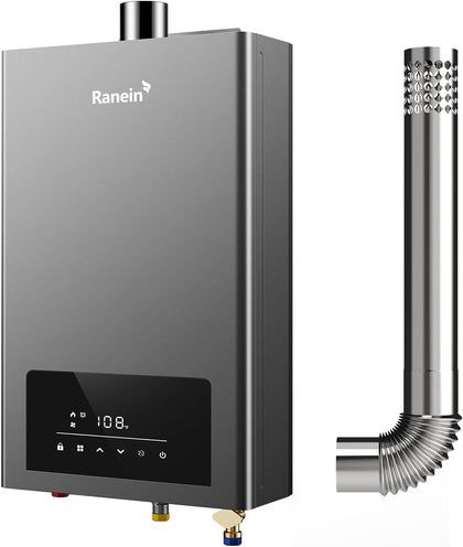 Propane Tankless Water Heater, 3.6 GPM, 80,000 BTU, Indoor | Endless hot water for whole home, 2-3 water points