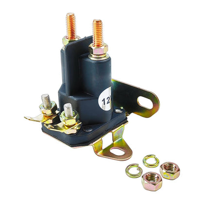 4 Pole Starter Solenoid 12V | Fits for Briggs & Stratton, Cub Cadet, Craftsman, Honda, Husqvarna, John Deer, MTD