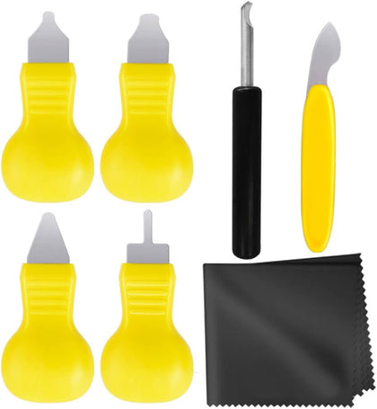 Watch Battery Replacement Tool Kit with 6 Pcs of Watch Back Remover Tools for Watch Repair