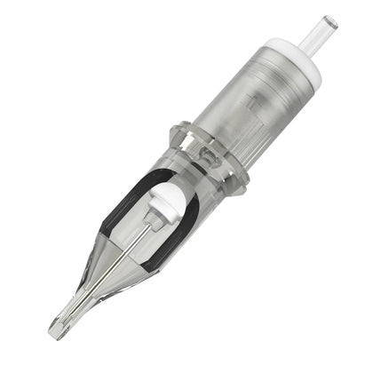 EZ Tattoo Cartridge Needles - 20Pcs #12 (7RL) Standard Round Liner Disposable Tattoo Needles Cartridges for Rotary