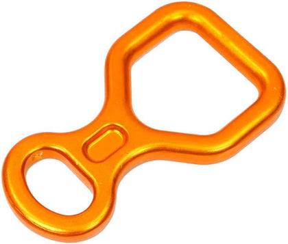 Figure 8 Rappel Descender 25kN Belay Device for Climbing, Caving, Rescue & Abseiling, Lightweight Aircraft-Grade