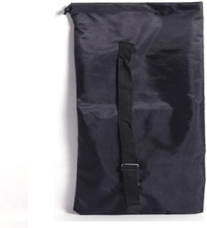 Nylon Skateboard Carry Bag, Protective Storage Case for Longboard Kick Scooter Outdoor Commuting Black 1 Piece
