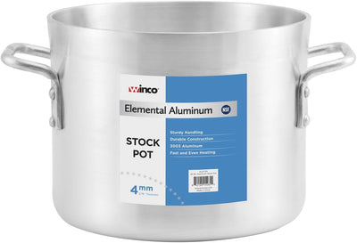 Winware Professional Aluminum 24-Quart Stockpot