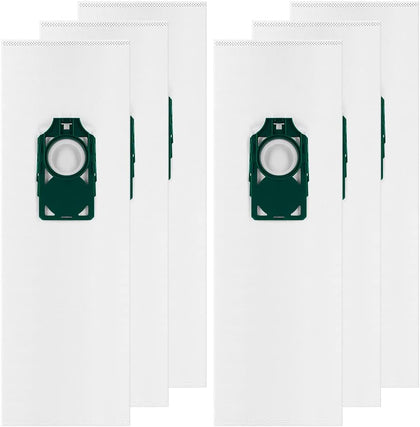 6 Pack Replacement HEPA RLH-6 Vacuum Bags for Riccar SupraLite R10S R10D R10O R10SAND Simplicity Freedom R10S R10D