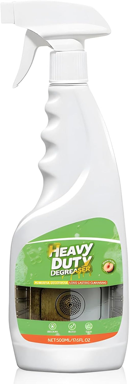 Heavy Duty Degreaser, 500ML Kitchen Cleaner Spray, All Purpose Cleaner Multi forStove, Range Hood, Cooktop & Kitchen