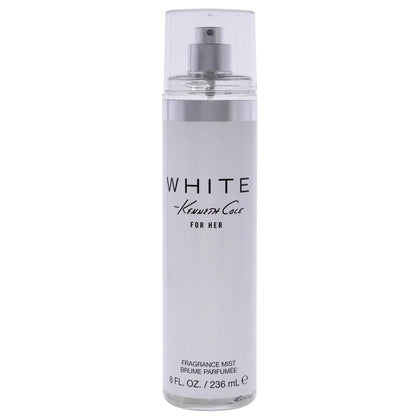 Kenneth Cole White for Her Body Mist for Women, Notes of Mandarin, Vanilla, Musk, and Orchid, Fruity, Fresh, Feminine