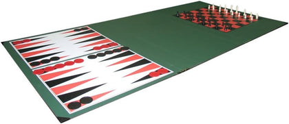 3-in-1 Portable Table Tennis Top, Turn Any Surface into a Game Table for Quick Paced Fun in Any Location, Green, one