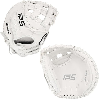 FP5 Fastpitch Softball Catcher’s Mitt 33” – 34” Right & Left Hand Throw Premium Full Leather Softball Glove