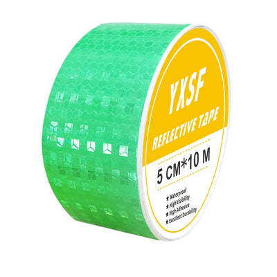 Green Reflective Tape,2 Inch×30 Feet Reflector Tape,Reflective Tape Outdoor Waterproof,Self-Adhesive Safety Warning