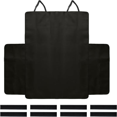 SUV Cargo Liner for Dogs, Heavy Duty Waterproof Oxford Cloth Pet Trunk Protector Mat, Non-Slip Washable Dog Cargo
