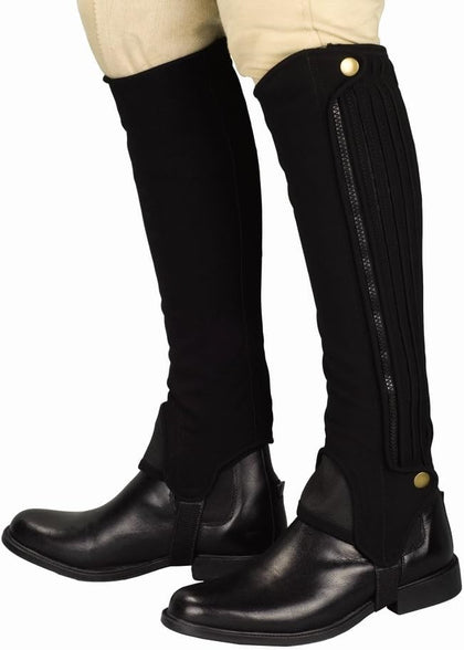 Adult Grippy Nubuck Half Chaps