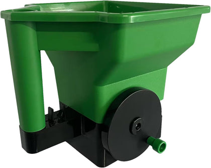 420g Fertilizer Spreader Handheld ABS 22.5x21x24cm Portable Fertilizer Spreader Handheld Lawn Spreaderk for Small