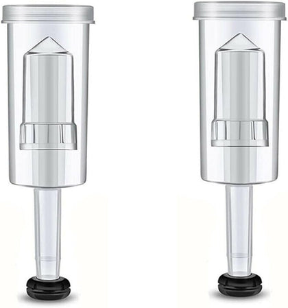 3-pcs Airlock Set with Grommet Brewing | Wine Making and Fermentation, PP Plastic with Silicone Seal, 1/2 in Lid Hole